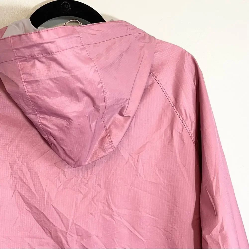Woolrich Women's Zip Up Windbreaker Light Pink Size Medium - Picture 9 of 16